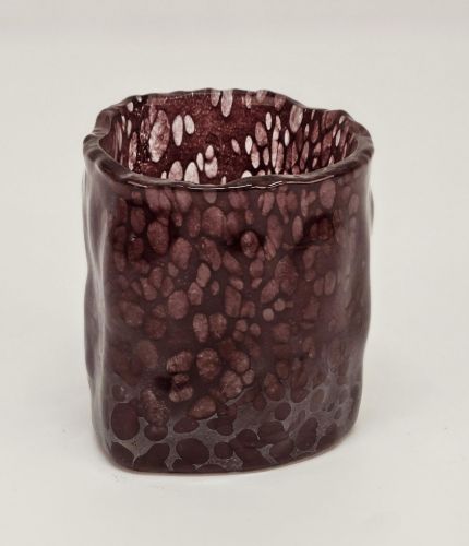 Bild von Glasvase Votiv, Salamander Ø8.34x H8.5cm, bourgone