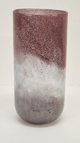 Bild von Glasvase, Raspberry Ø20.4x H41.8cm, pink