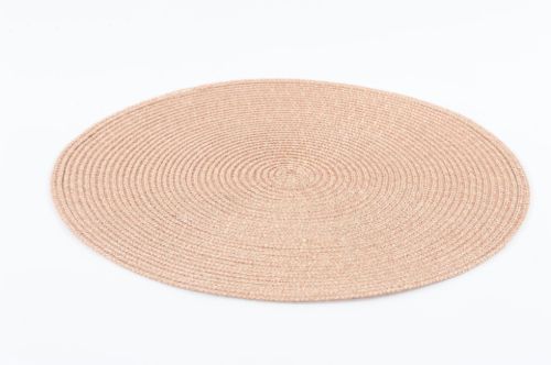 Bild von Tisch-Set, Hollow Ø38cm rund, terra
