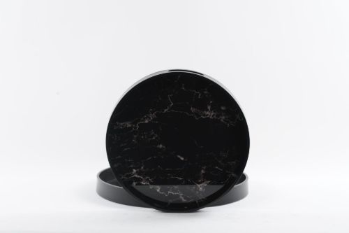 Bild von Servierplatte, Set/2 - Ø39/34x H4cm, motiv