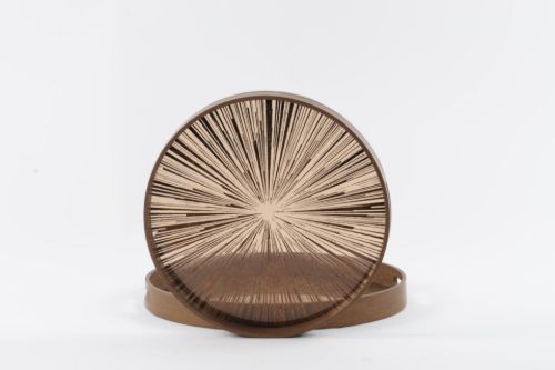 Bild von Servierplatte, Set/2 - Ø39/34x H4cm, motiv