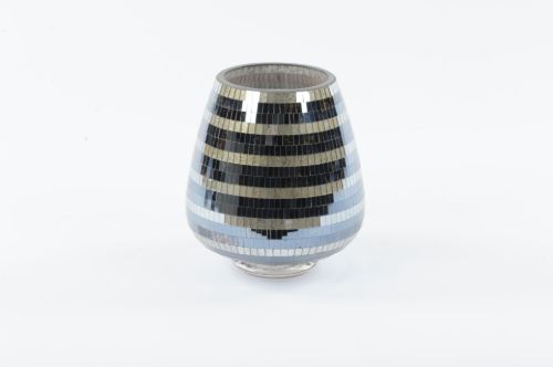 Bild von Windlicht Votiv, Sparkling Ø18x H20cm, funkelnd