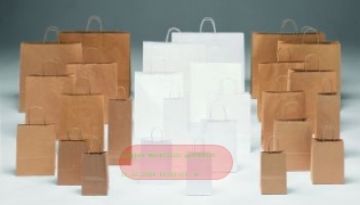Bild für Kategorie Taschen, mit Papierkordel