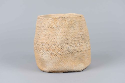 Bild von Blumentopf, Toile jute Ø24.5x H23cm, zement*